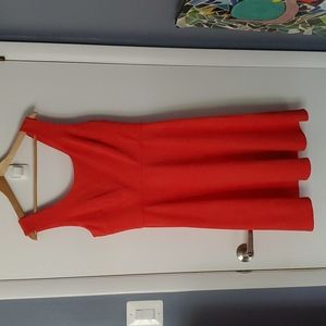 Lovely coral tank dress.